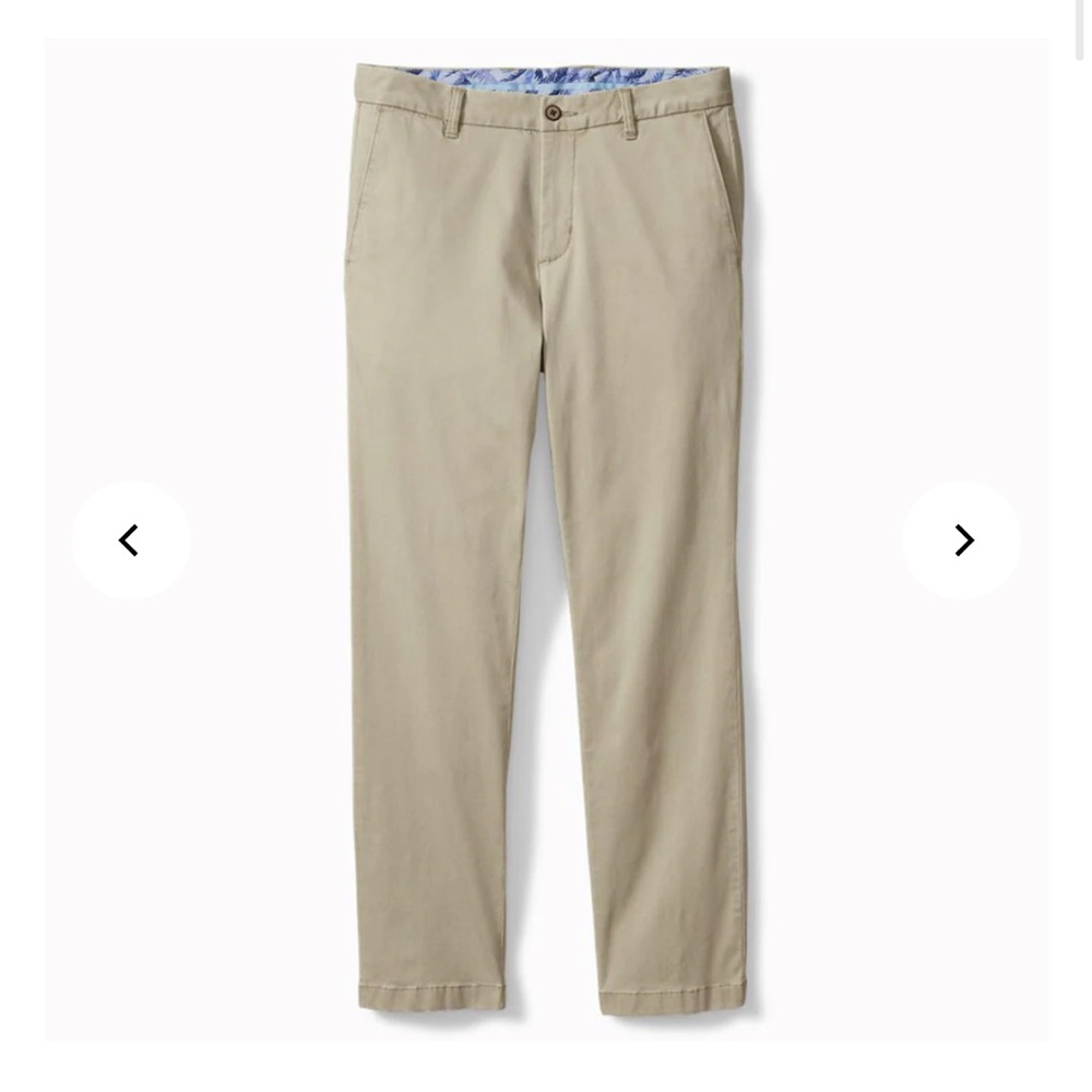 Tommy Bahama Boracay Flat Front
Stretch Khaki is pants